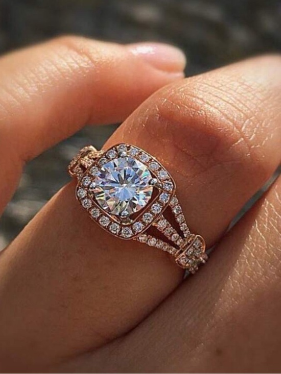 mam262 Jewelry - Rose gold ring